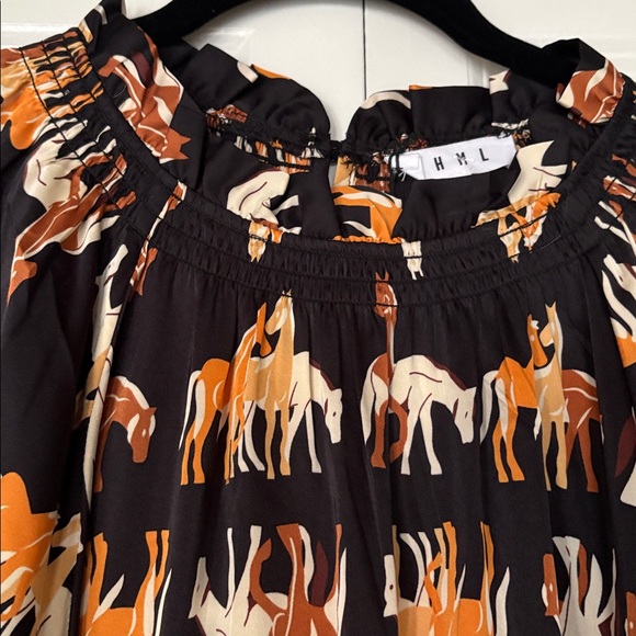 THML Horse Print Top - Picture 6 of 8